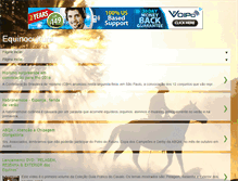 Tablet Screenshot of equinocultura.com.br